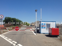 Контрольно-пропускной пункт (КПП) для строй объекта Аэропорт Южный в Рыбачьем